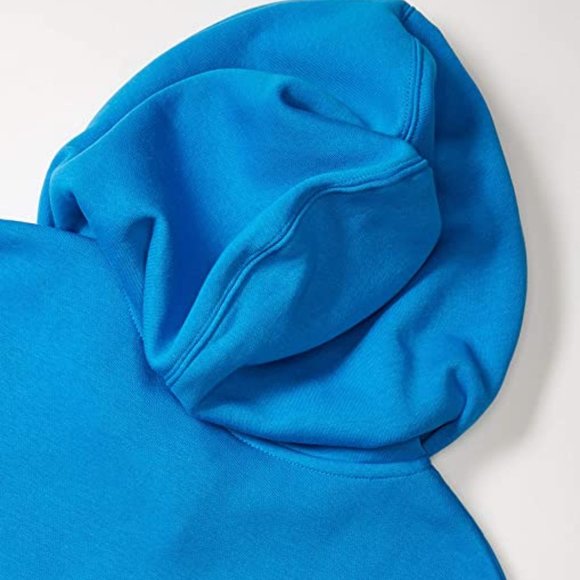 🆕Reebok Men's Training Essentials Fleece Full Zip Hoodie, Small-Horizon Blue - Picture 2 of 3